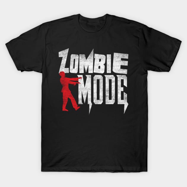 Halloween zombie mode T-Shirt by CM